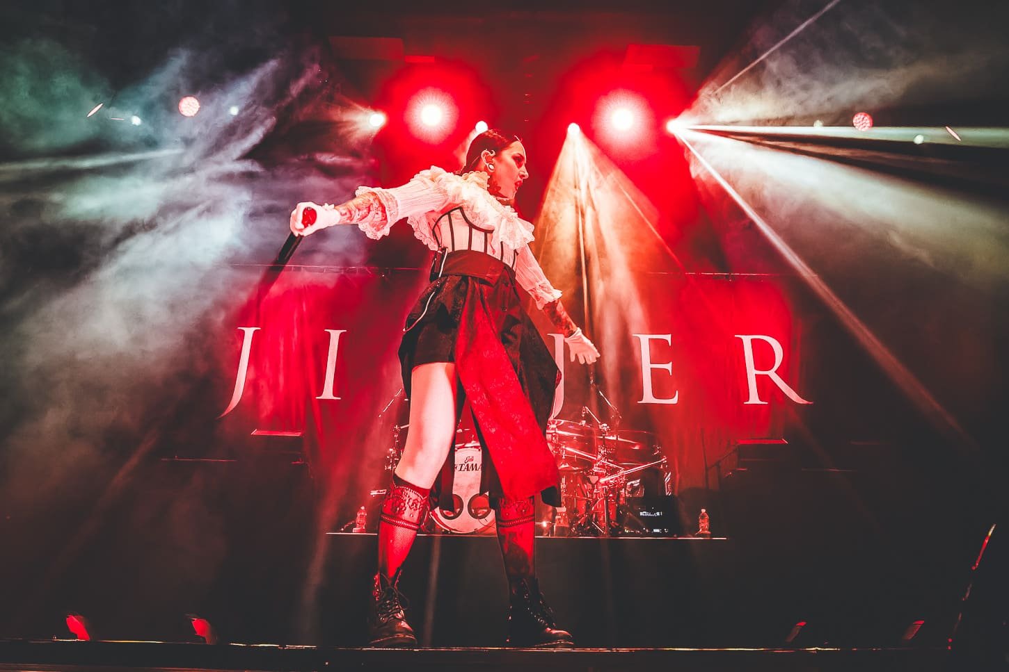 Jinjer performs at Freedom Hall in Lancaster, PA