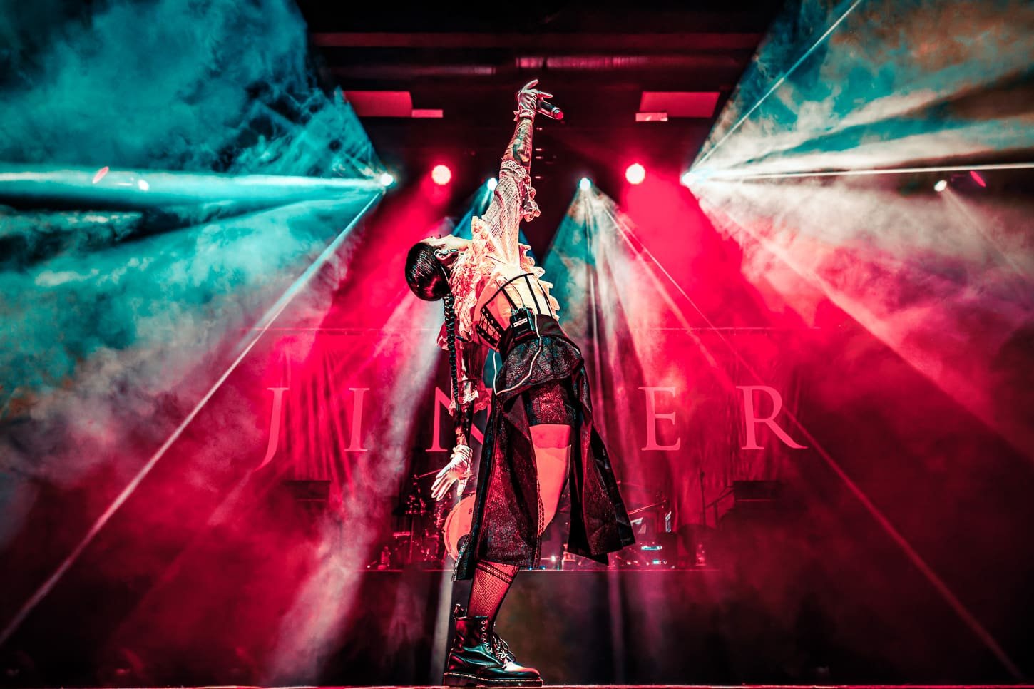 Jinjer performs at Freedom Hall in Lancaster, PA