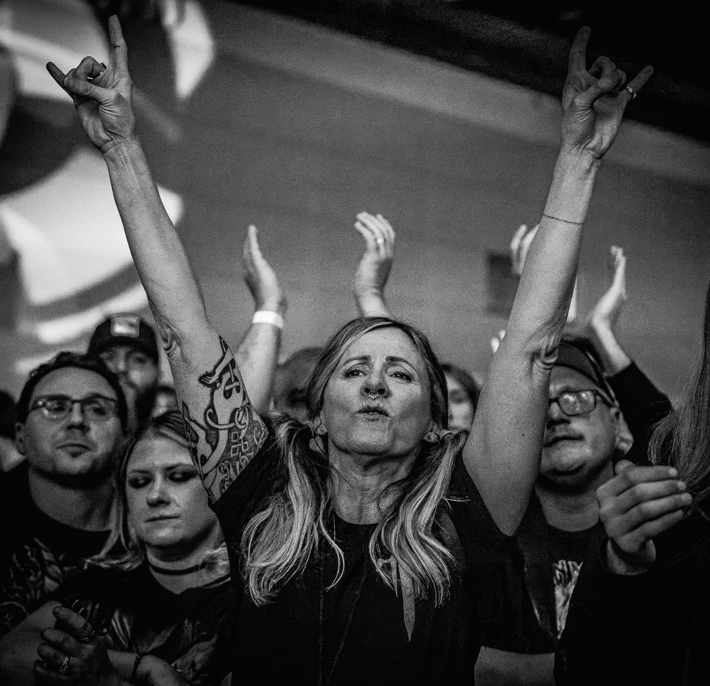 Trivium performs at Freedom Hall in Lancaster, PA