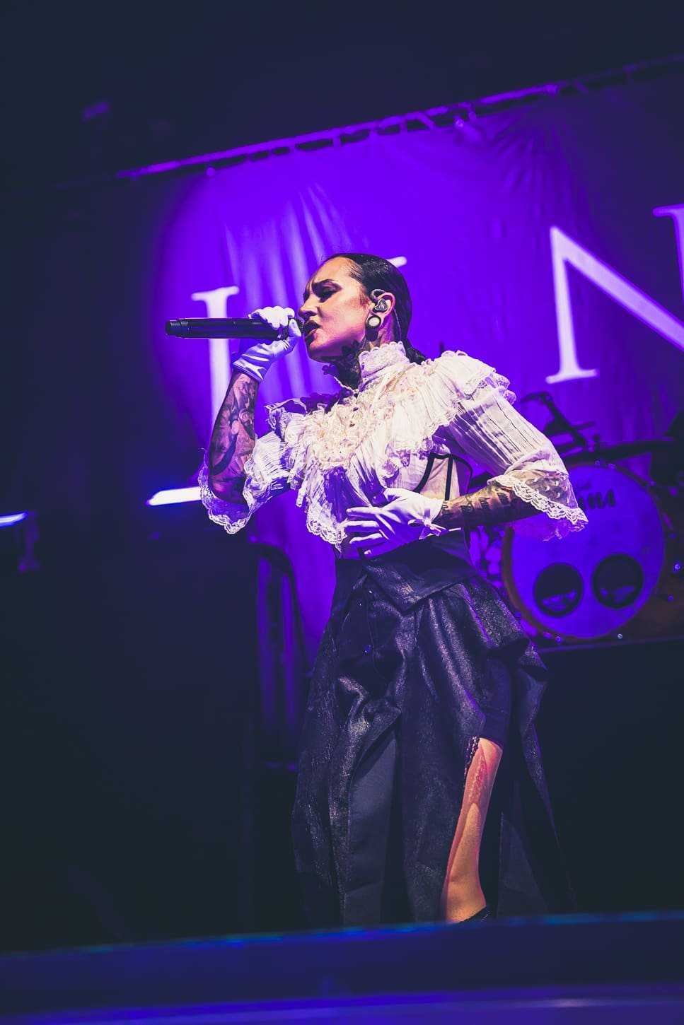 Jinjer performs at Freedom Hall in Lancaster, PA