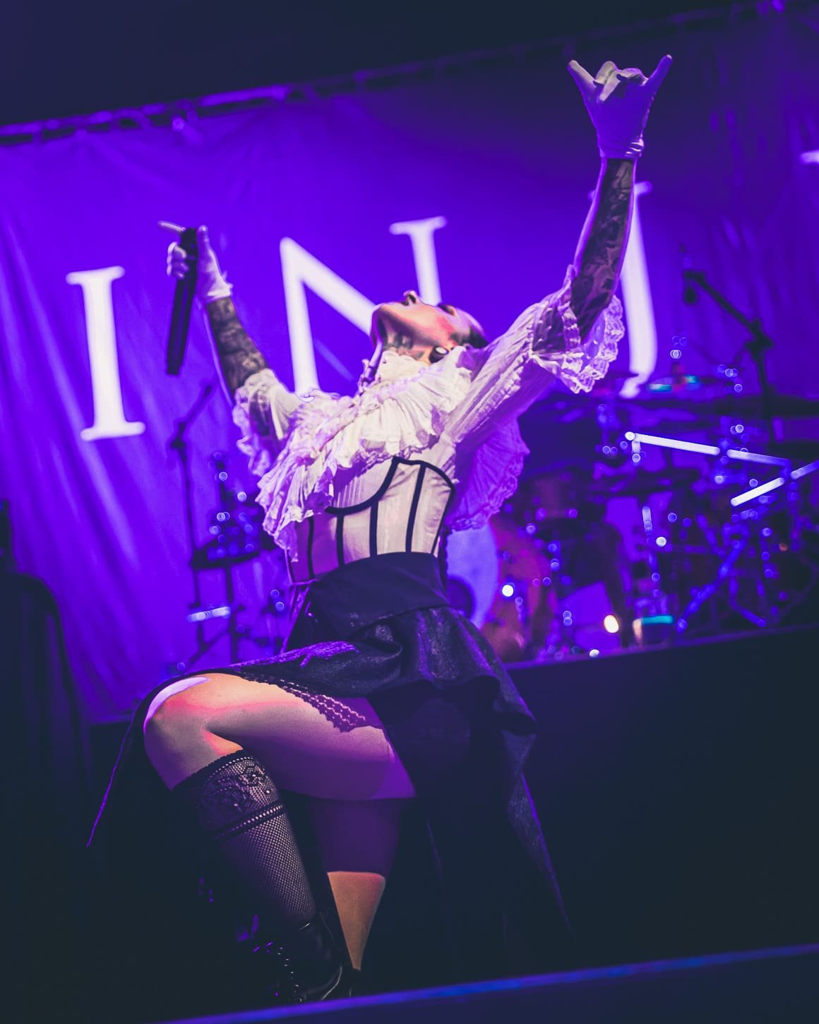 Jinjer performs at Freedom Hall in Lancaster, PA