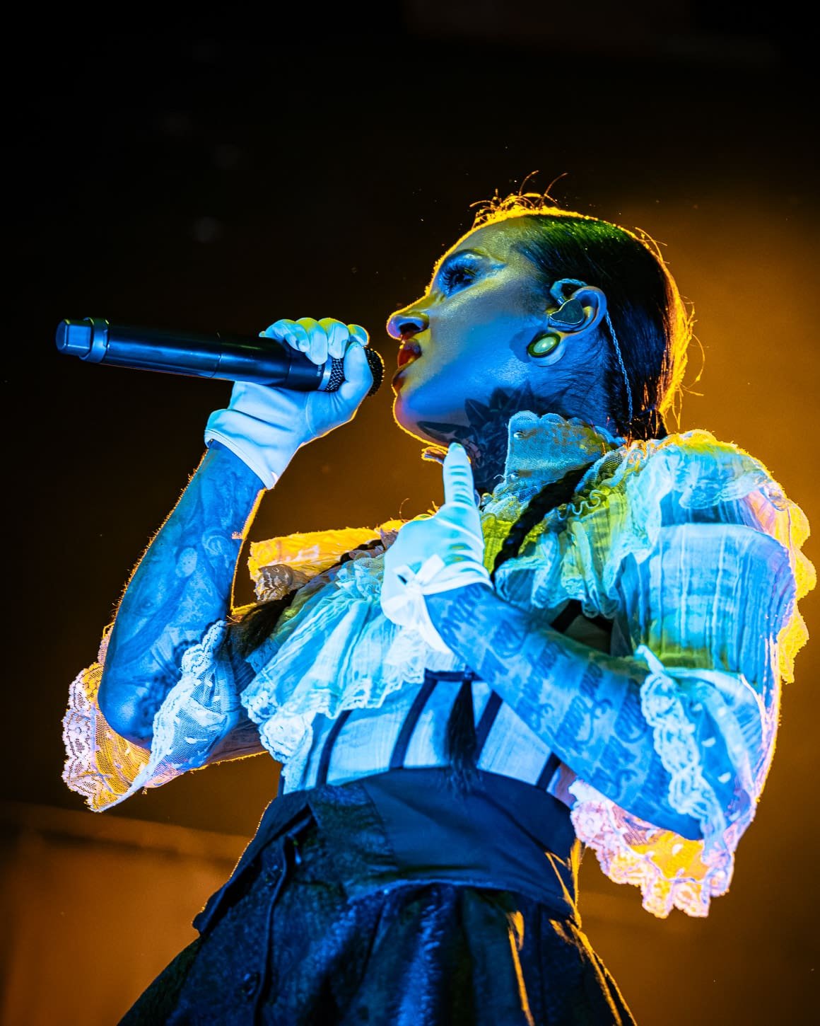 Jinjer performs at Freedom Hall in Lancaster, PA