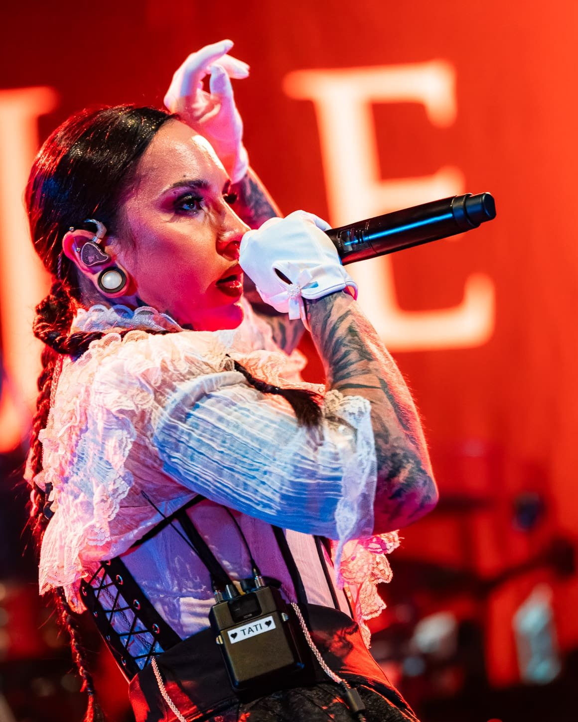 Jinjer performs at Freedom Hall in Lancaster, PA