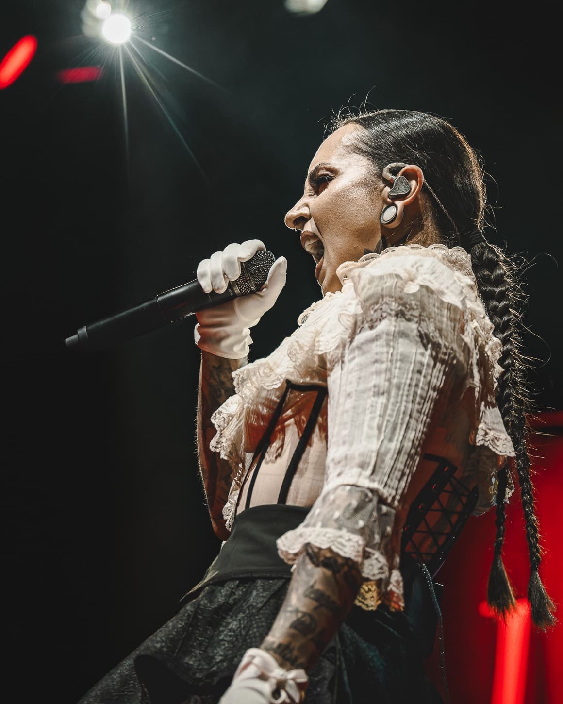 Jinjer performs at Freedom Hall in Lancaster, PA