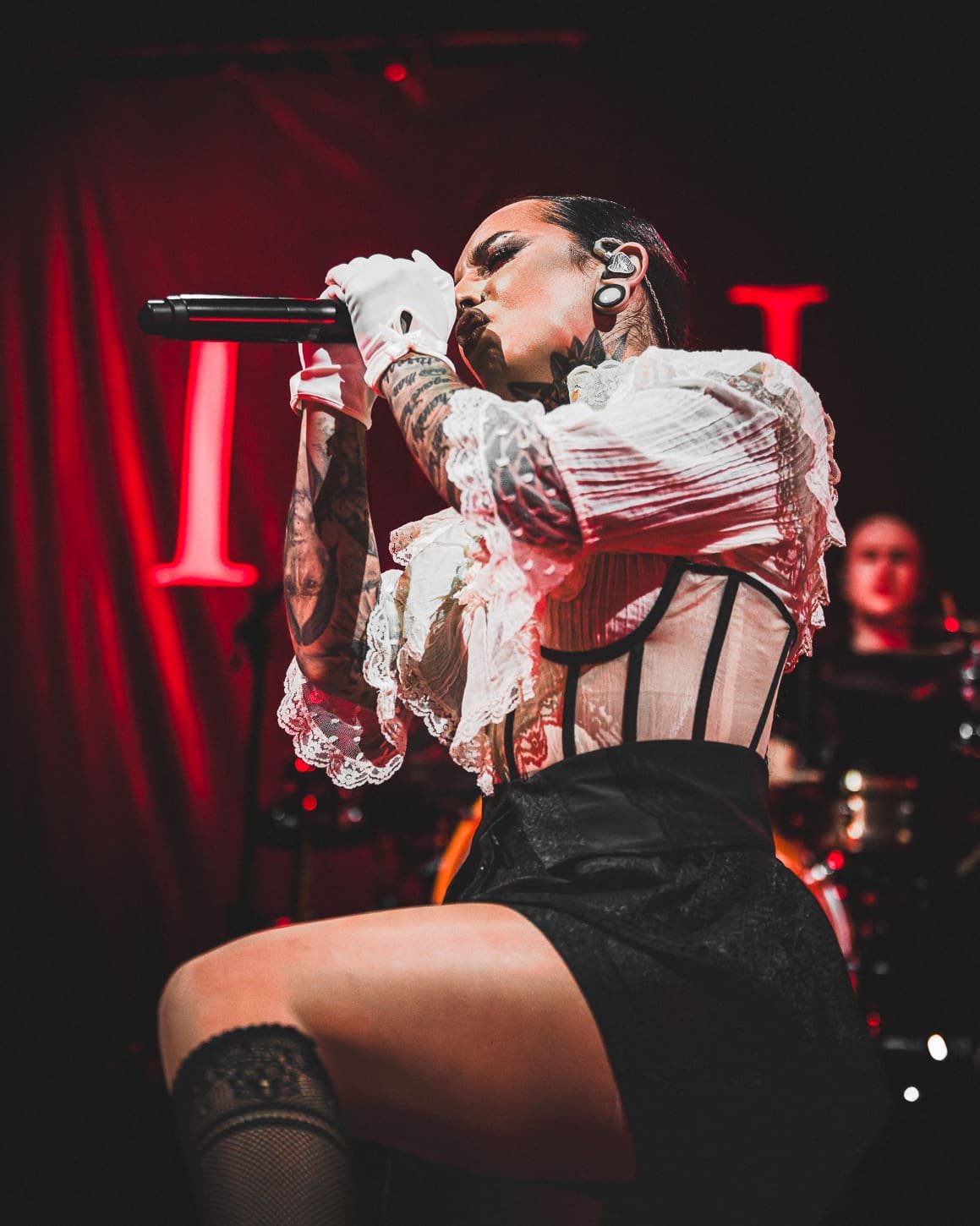Jinjer performs at Freedom Hall in Lancaster, PA