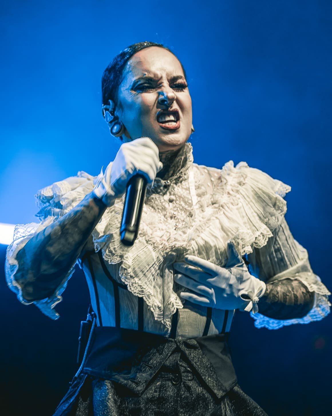 Jinjer performs at Freedom Hall in Lancaster, PA