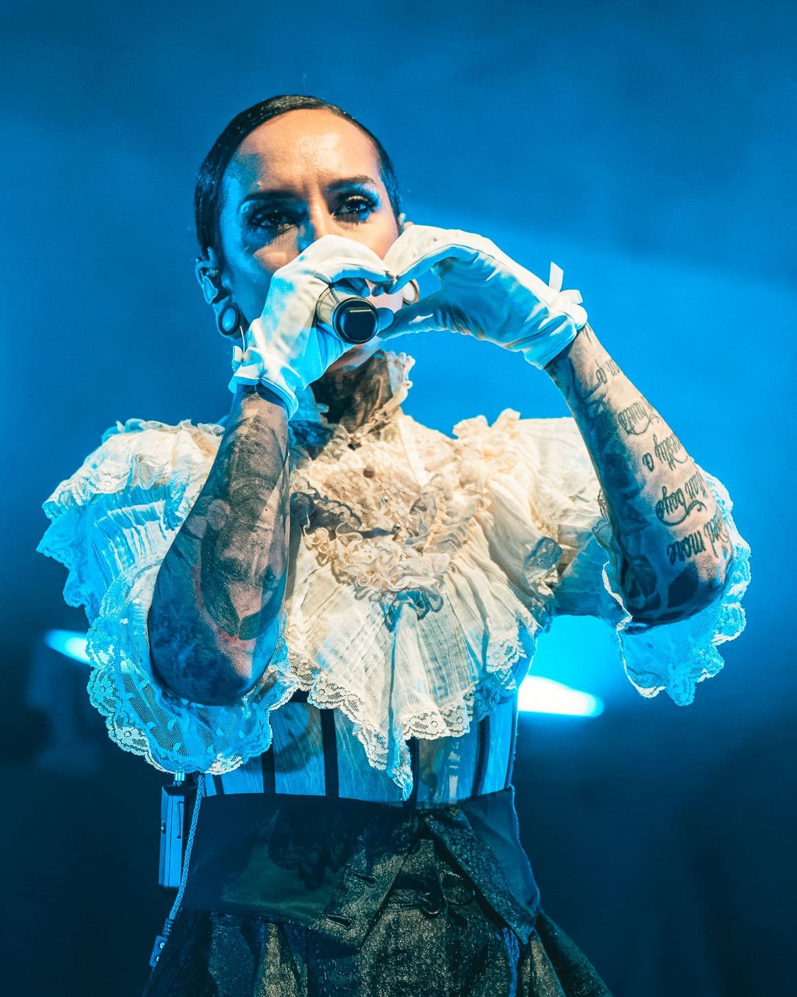 Jinjer performs at Freedom Hall in Lancaster, PA