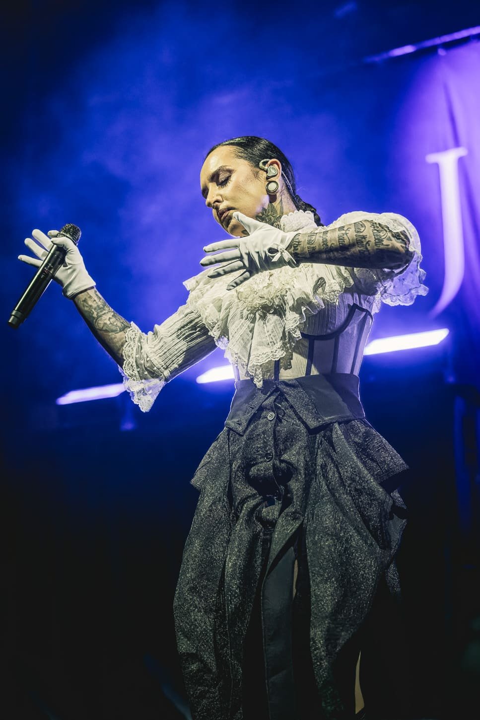 Jinjer performs at Freedom Hall in Lancaster, PA