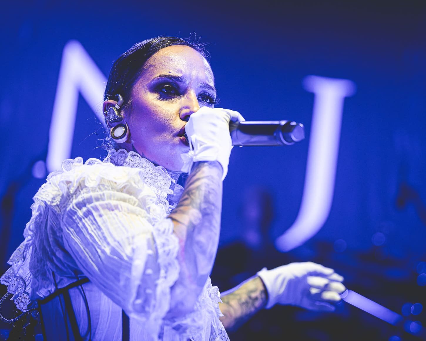 Jinjer performs at Freedom Hall in Lancaster, PA