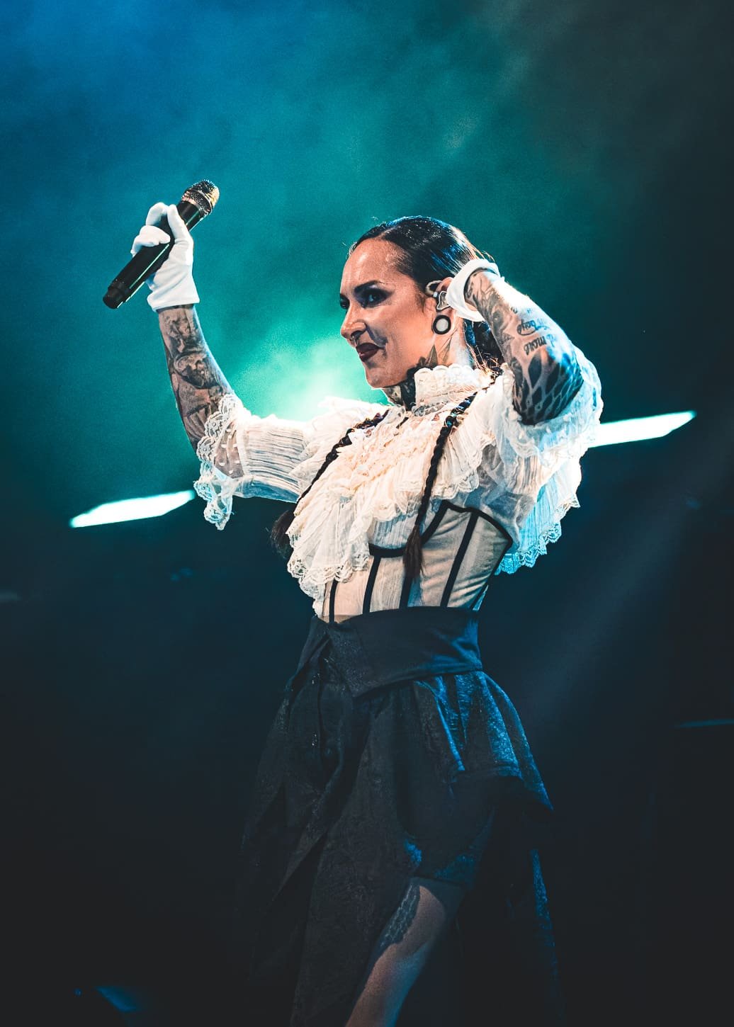 Jinjer performs at Freedom Hall in Lancaster, PA
