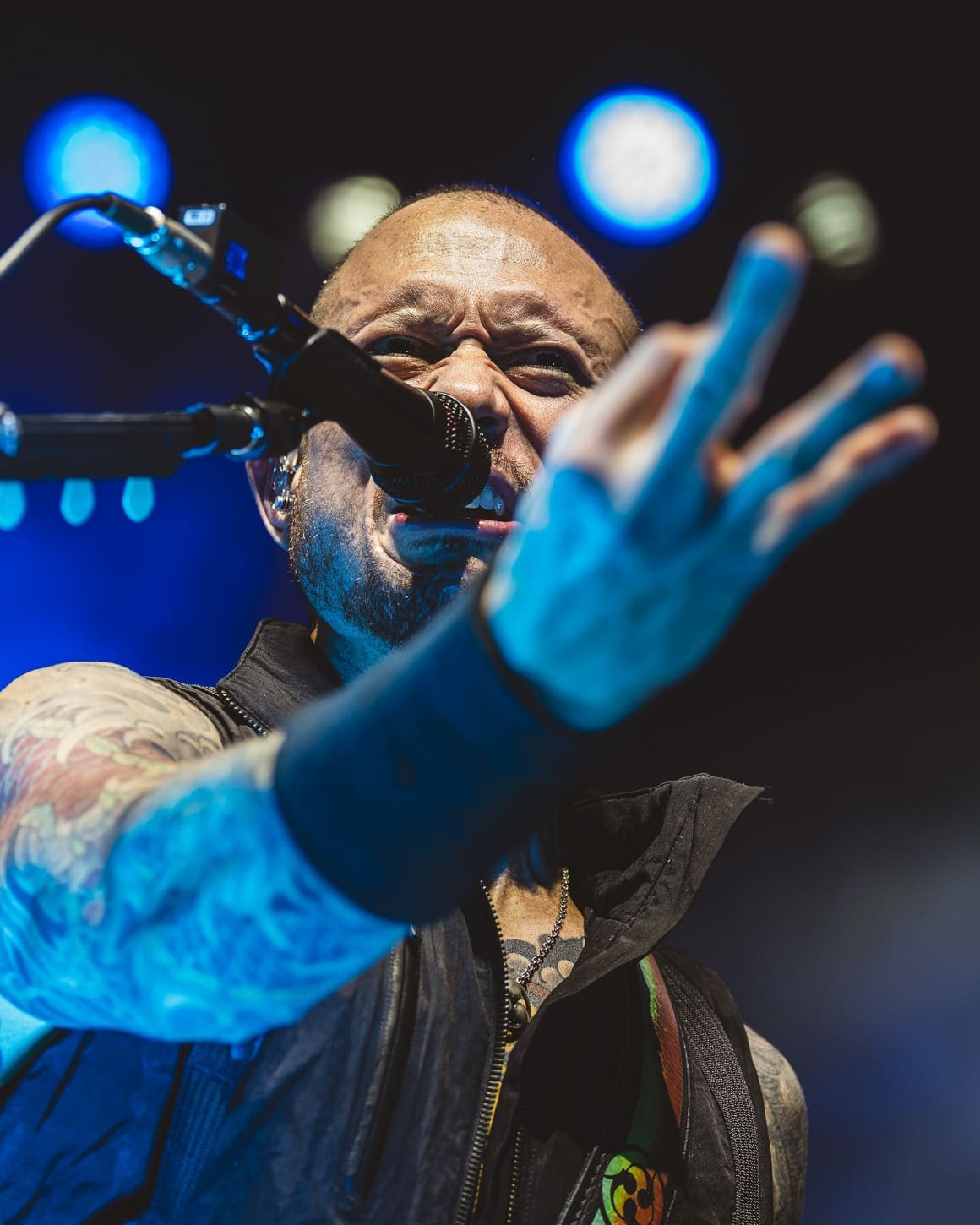 Trivium performs at Freedom Hall in Lancaster, PA